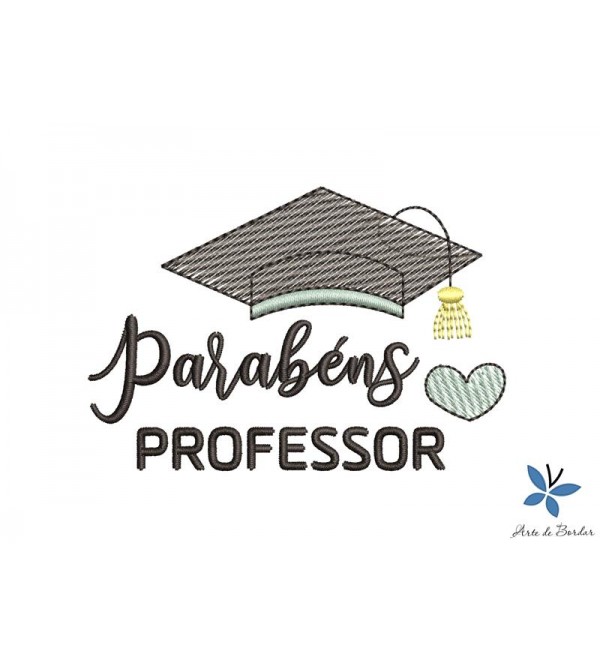 Matriz de Bordado Dia do Professor 030