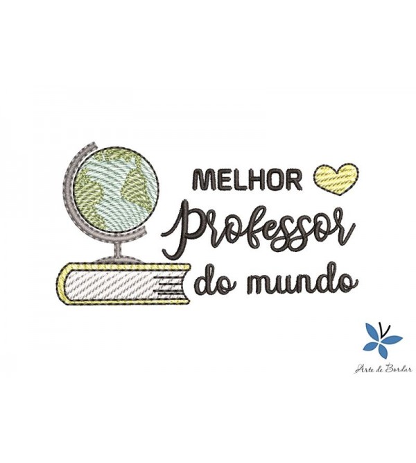 Matriz de Bordado Dia do Professor 033
