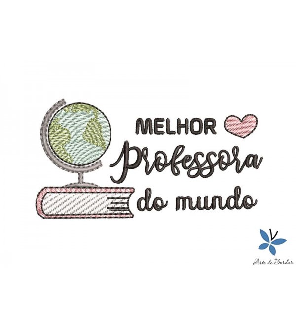 Matriz de Bordado Dia do Professor 034