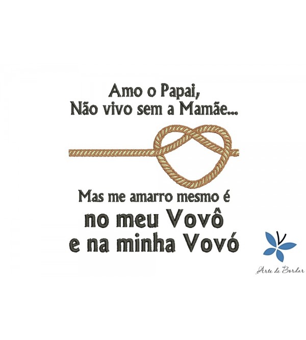 Matrizes de Bordado Coleção Dia dos Avós 007