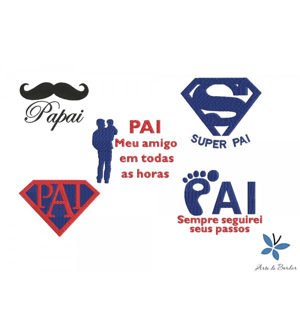Matrizes de Bordado Dia dos Pais 002