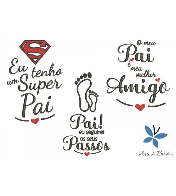 Matrizes de Bordado Dia dos Pais 011