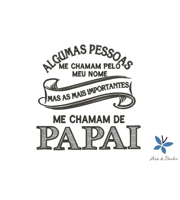 Matriz de Bordado Dia dos Pais 016