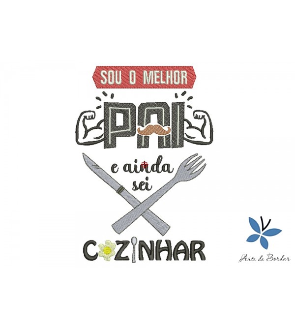 Matriz de Bordado Dia dos Pais 020