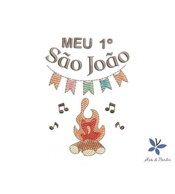 Matriz de Bordado Meu 1 Arraiá 004