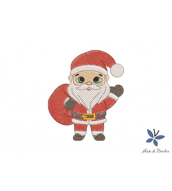 Matriz de Bordado Papai Noel 006