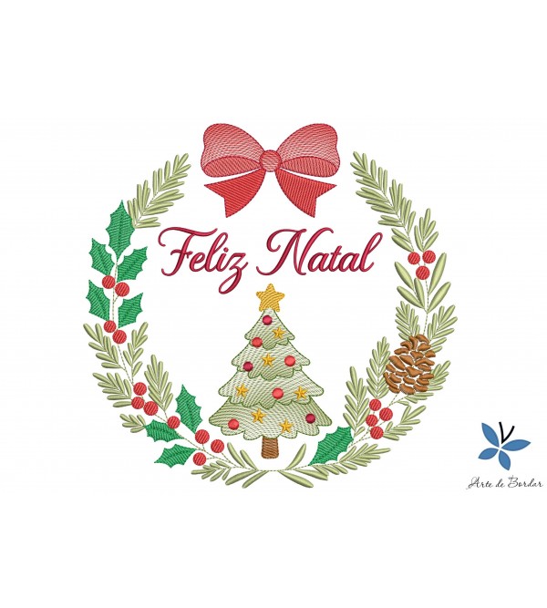 Matriz de Bordado Guirlanda 022