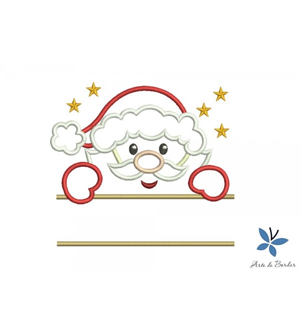 Matriz de Bordado PAPAI NOEL 002
