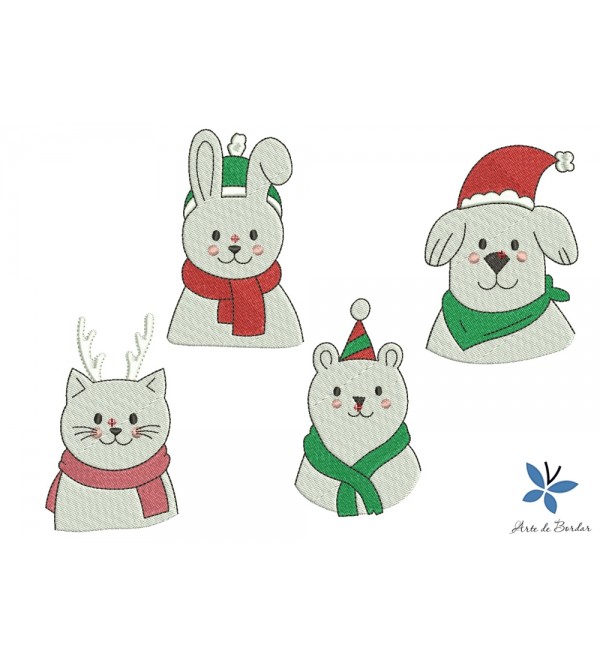 Matrizes de Bordado Coleção de Natal 027