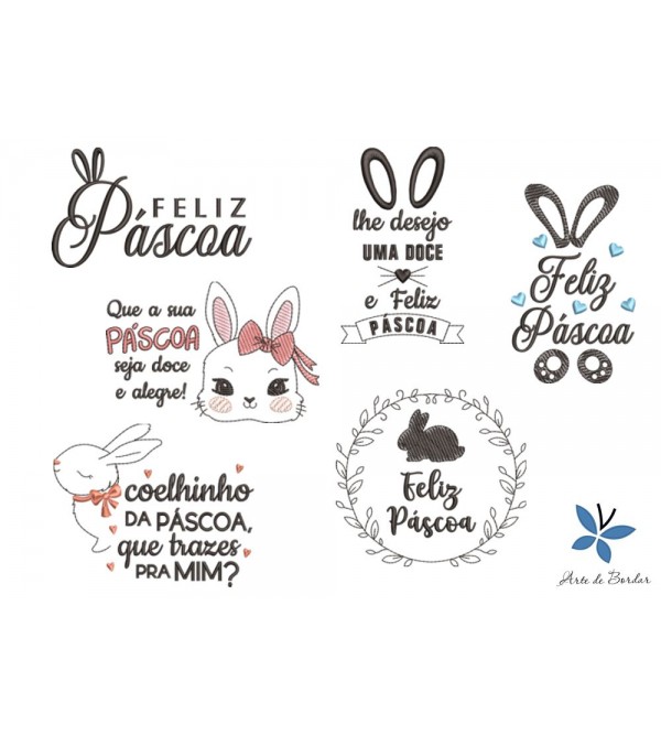Matrizes de Bordado Páscoa 020
