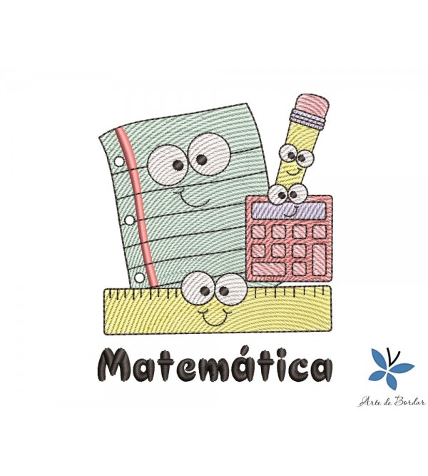 Matriz de Bordado Volta as Aulas 050
