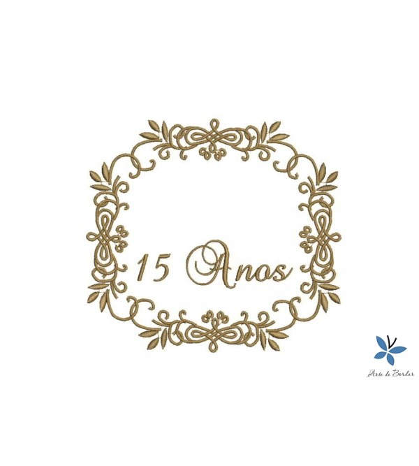 Matriz de Bordado 15 anos 002