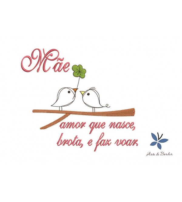 Matriz de Bordado Dia das Mães 055