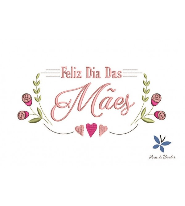 Matriz de Bordado Dia das Mães 056