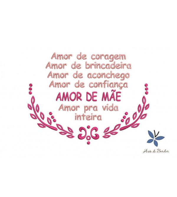 Matriz de Bordado Dia das Mães 071