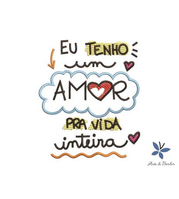 Matriz de Bordado Dia dos Namorados 027