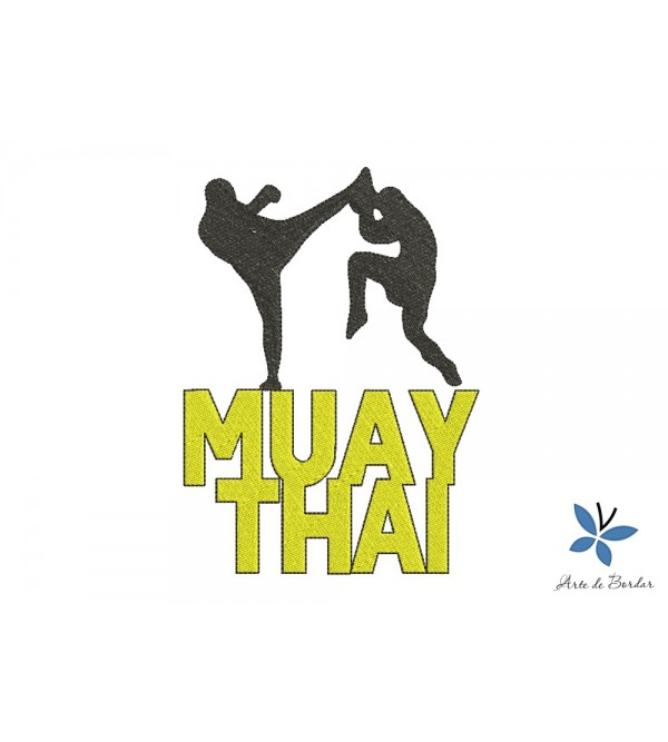 Matriz de Bordado Muay Thai 001