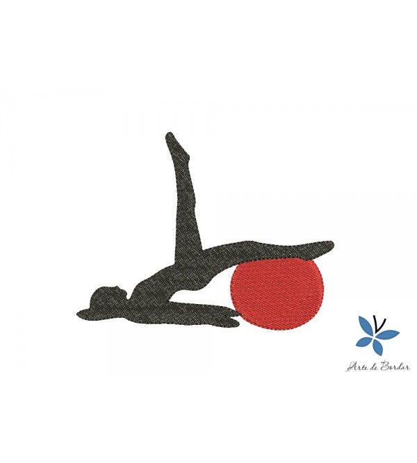 Matriz de Bordado Pilates 001
