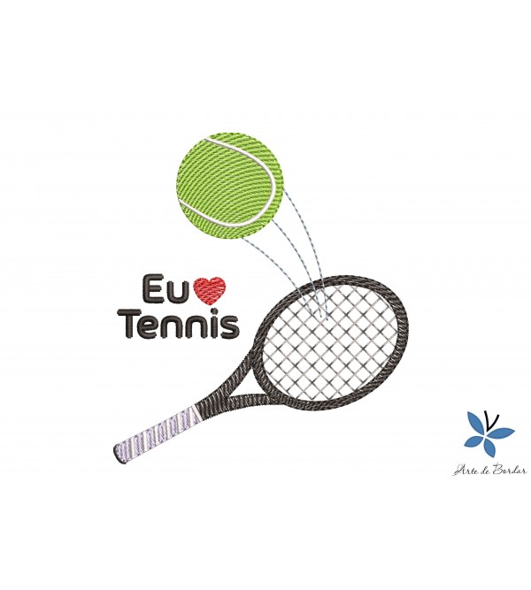 Matriz de Bordado Tennis 001