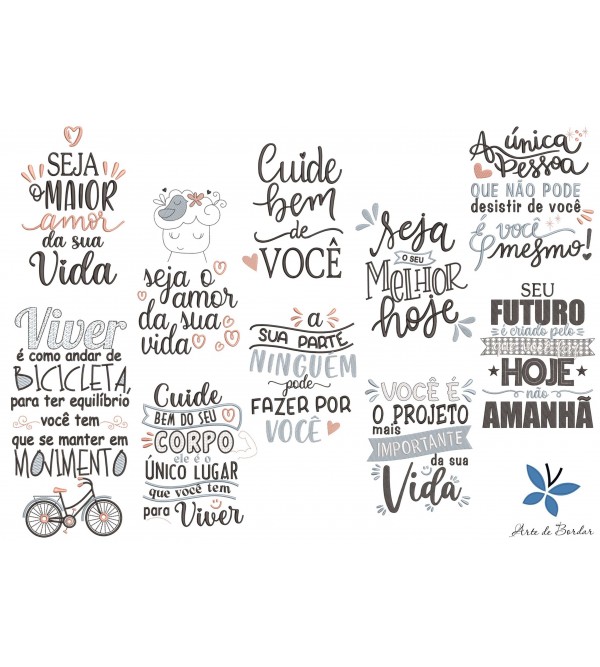 Matrizes de Bordado Academia 012
