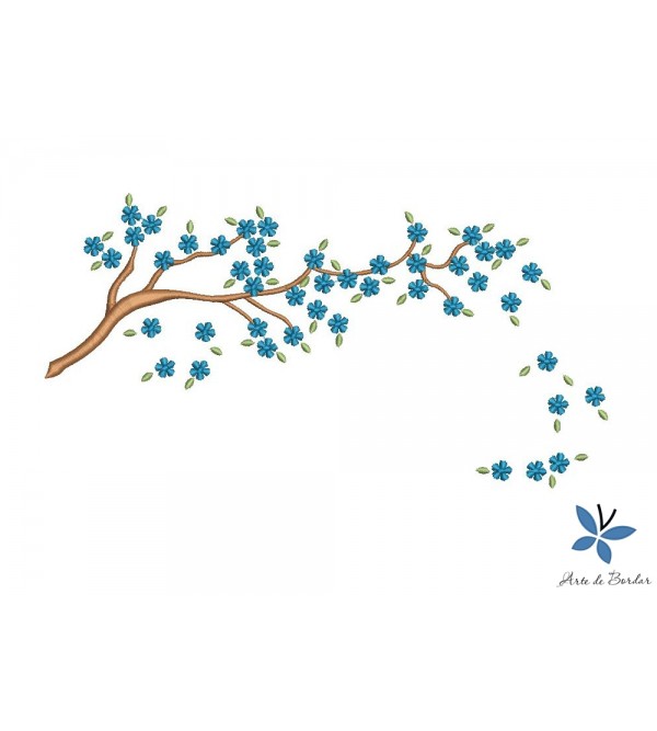  Twig of flowers 001