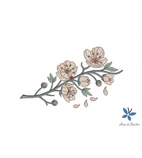  Twig of flowers 002