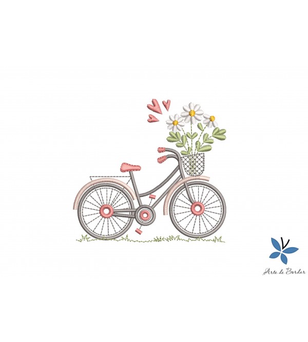 Matriz de Bordado Bicicleta 001