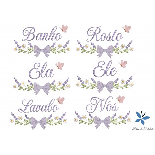 Matrizes de Bordado Ele E Ela 010