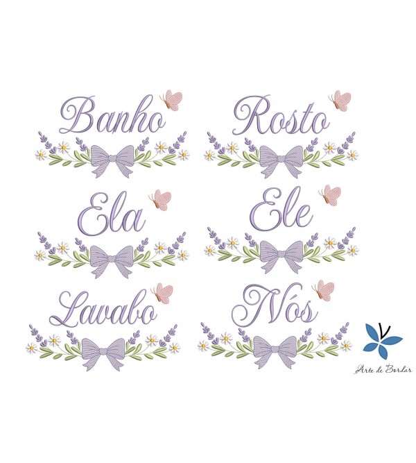 Matrizes de Bordado Ele E Ela 010