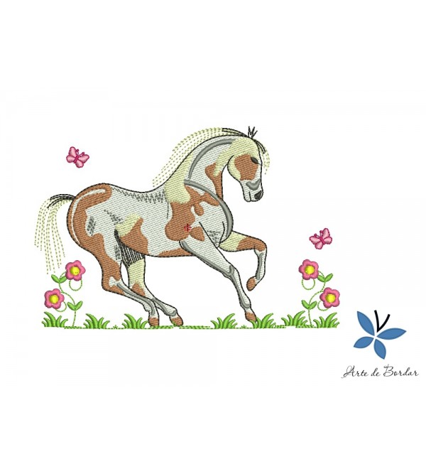 Matriz de Bordado Cavalo 019