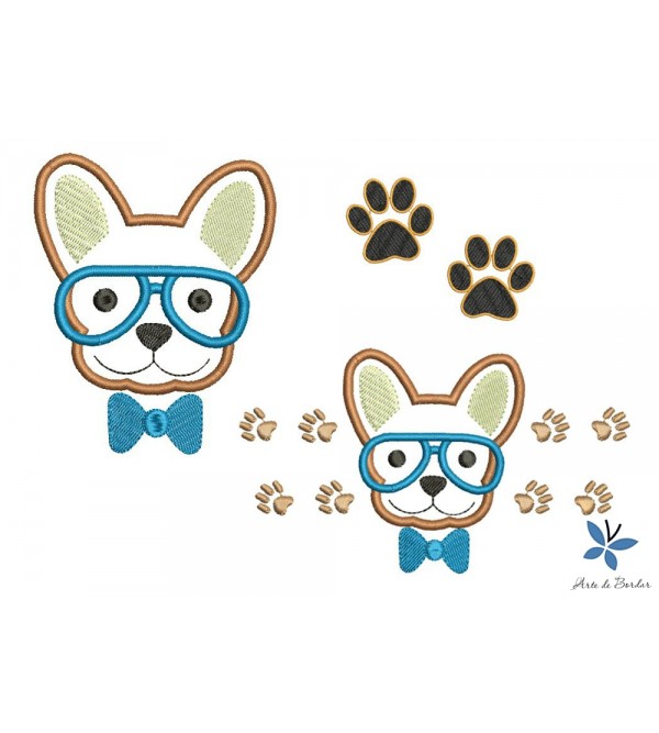 Matrizes de Bordado Coleção Cachorrinhos 005