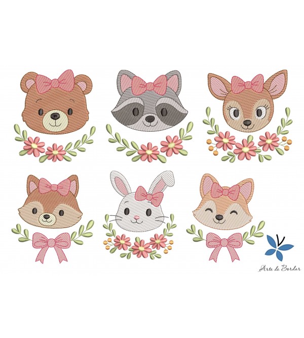 Matrizes de Bordado Coleção Animais 004