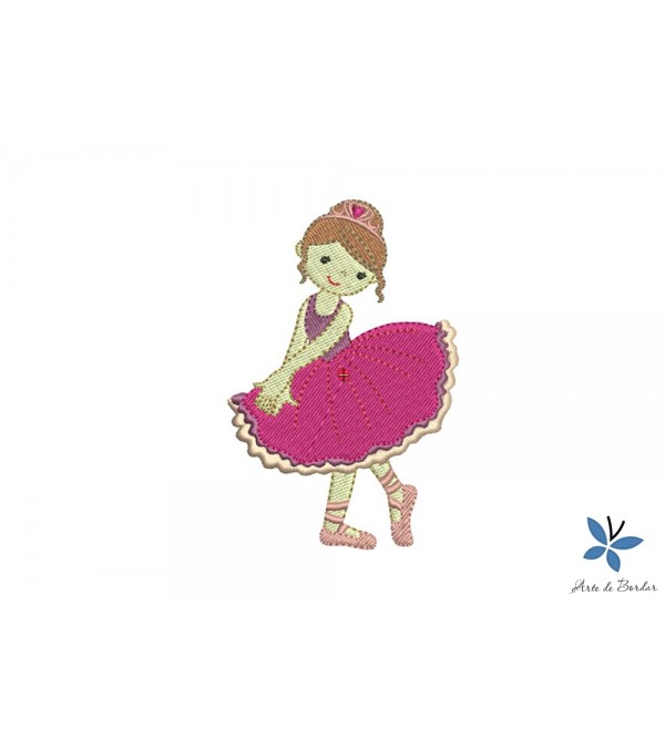 Matriz de Bordado Bailarina 005