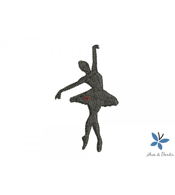 Matriz de Bordado Bailarina 011