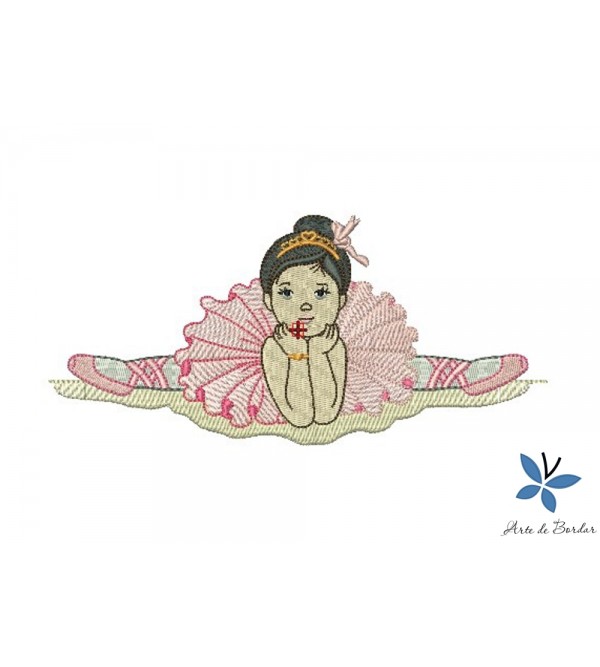 Matriz de Bordado Bailarina 012