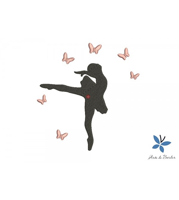 Matriz de Bordado Bailarina 013
