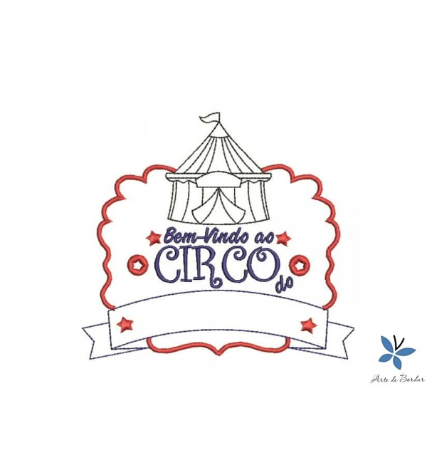 Matriz de Bordado Circo 003