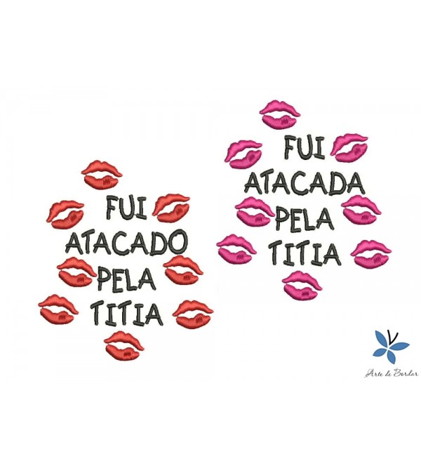 Matrizes de Bordado Titia 003