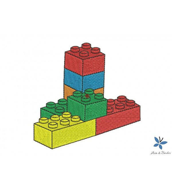 Matriz de Bordado Lego 001