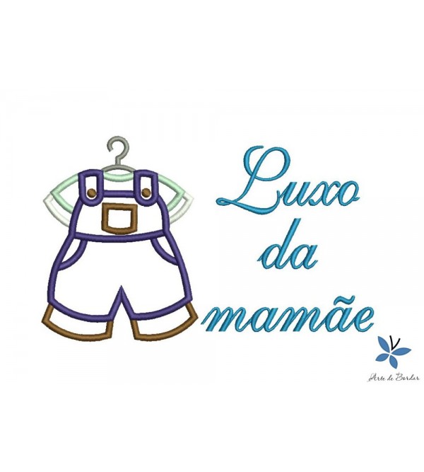 Matriz de Bordado Luxo Da Mamãe 001
