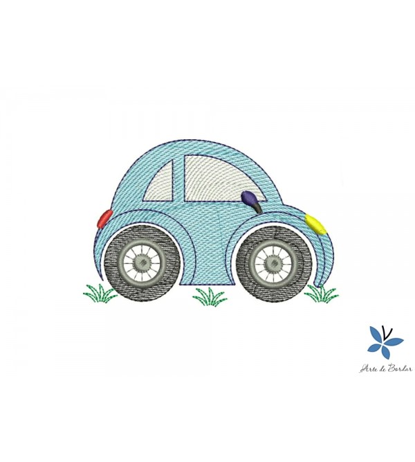 Matriz de Bordado Carrinho 008
