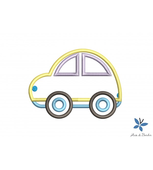 Matriz de Bordado Carrinho 017