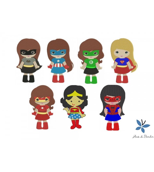 Super heroines 001