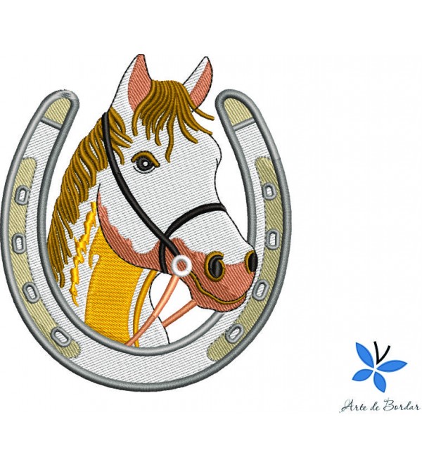 Matriz de Bordado Cavalo 023