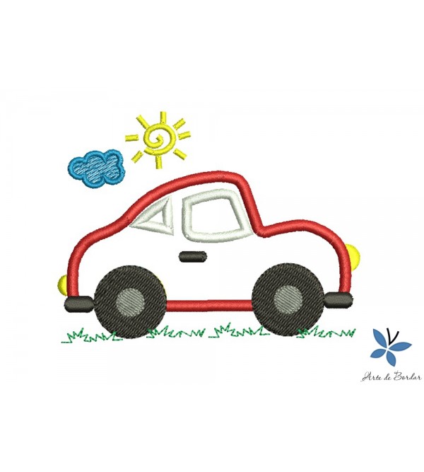 Matriz de Bordado Carrinho 004