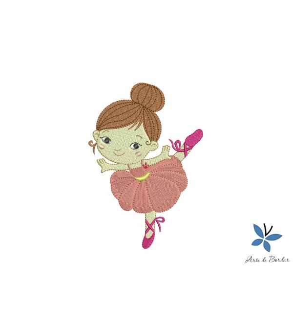 Matriz de Bordado Bailarina 018