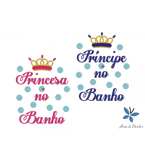 Matrizes de Bordado Hora do Banho 001