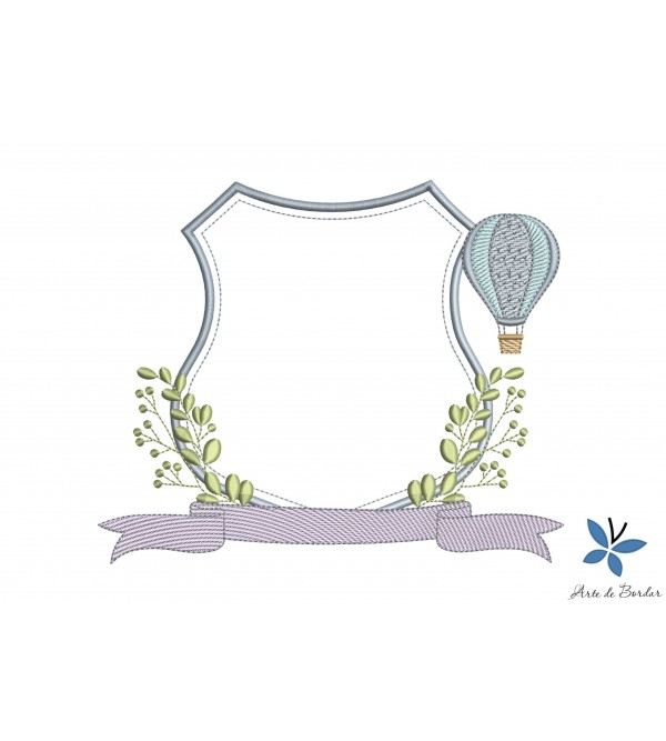 Matriz de Bordado Moldura 300