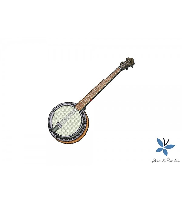 Matriz de Bordado Banjo 001