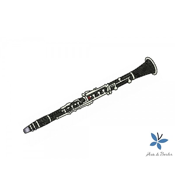 Matriz de Bordado Clarinete 001